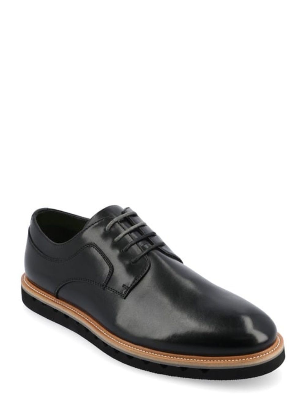 New VANCE Men's Casual Dress Shoes Size 8.5 Black